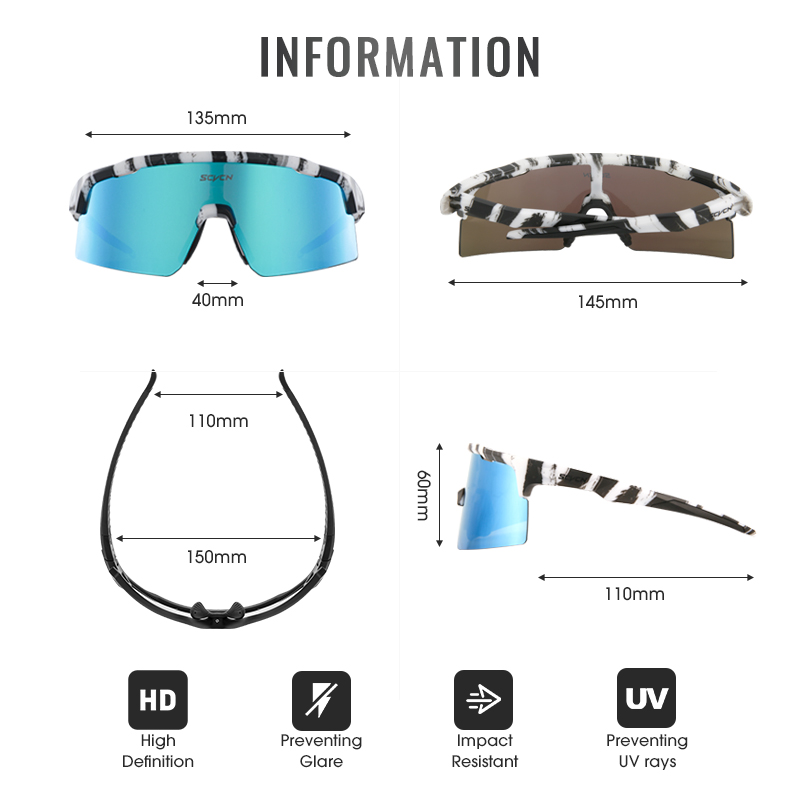 Großhandelspreis US$13,50 SCVCN S26 Radsportbrille