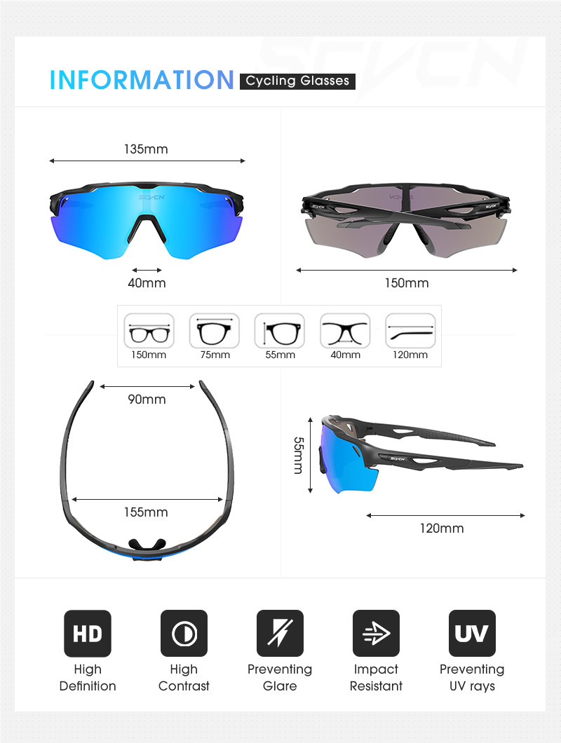 Großhandelspreis US$13,80 SCVCN S18 Radsportbrille