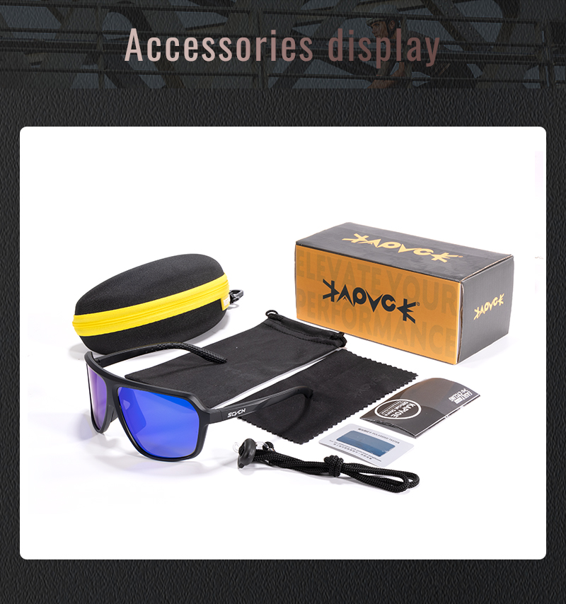 Großhandelspreis US$10.50 Kapvoe K64 Polarisierte Fahrradbrillen