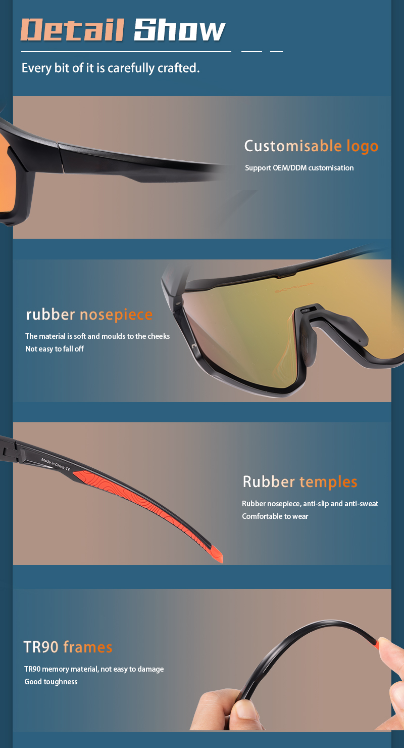 Großhandelspreis US$11.50 Kapvoe K93 Polarisierte Sportbrillen