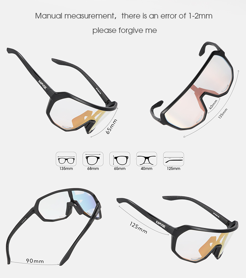 Großhandelspreis US$13.00 Kapvoe K63 Sport-Fahrradbrillen