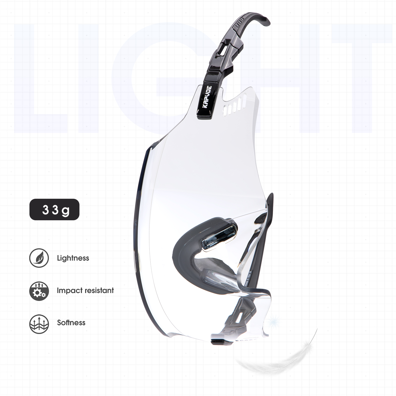 Großhandelspreis US$14,40 Kapvoe K2-PH Polarisierte Sportbrille