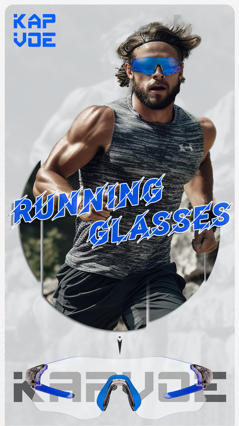 Großhandelspreis US$15,00 KAPVOE K1129 Rahmenlose photochromatische Sportsonnenbrille