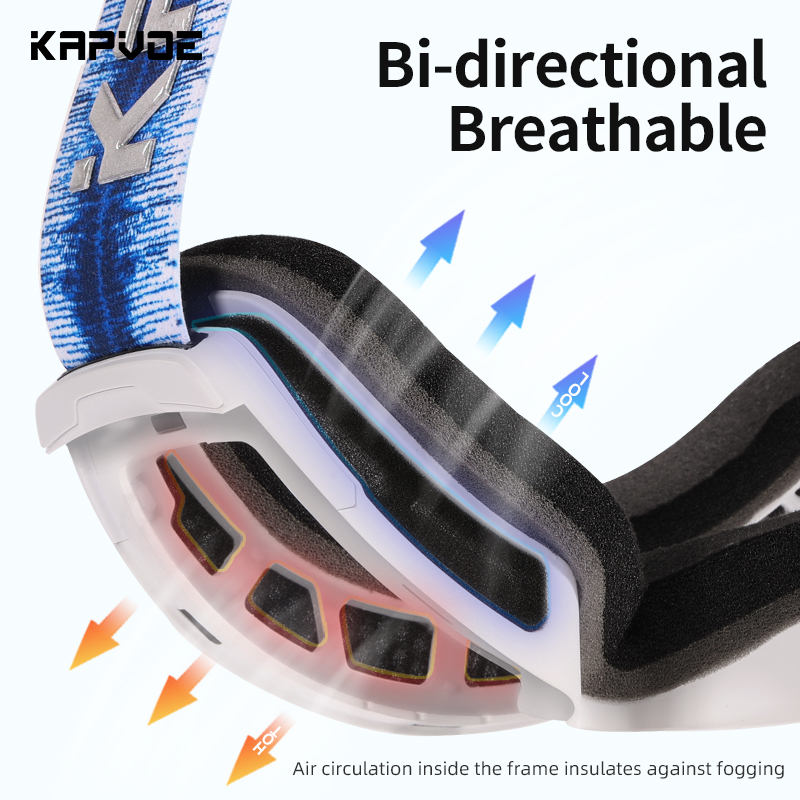 Großhandelspreis US$18,00 Kapvoe K1718 UV400 Skibrille