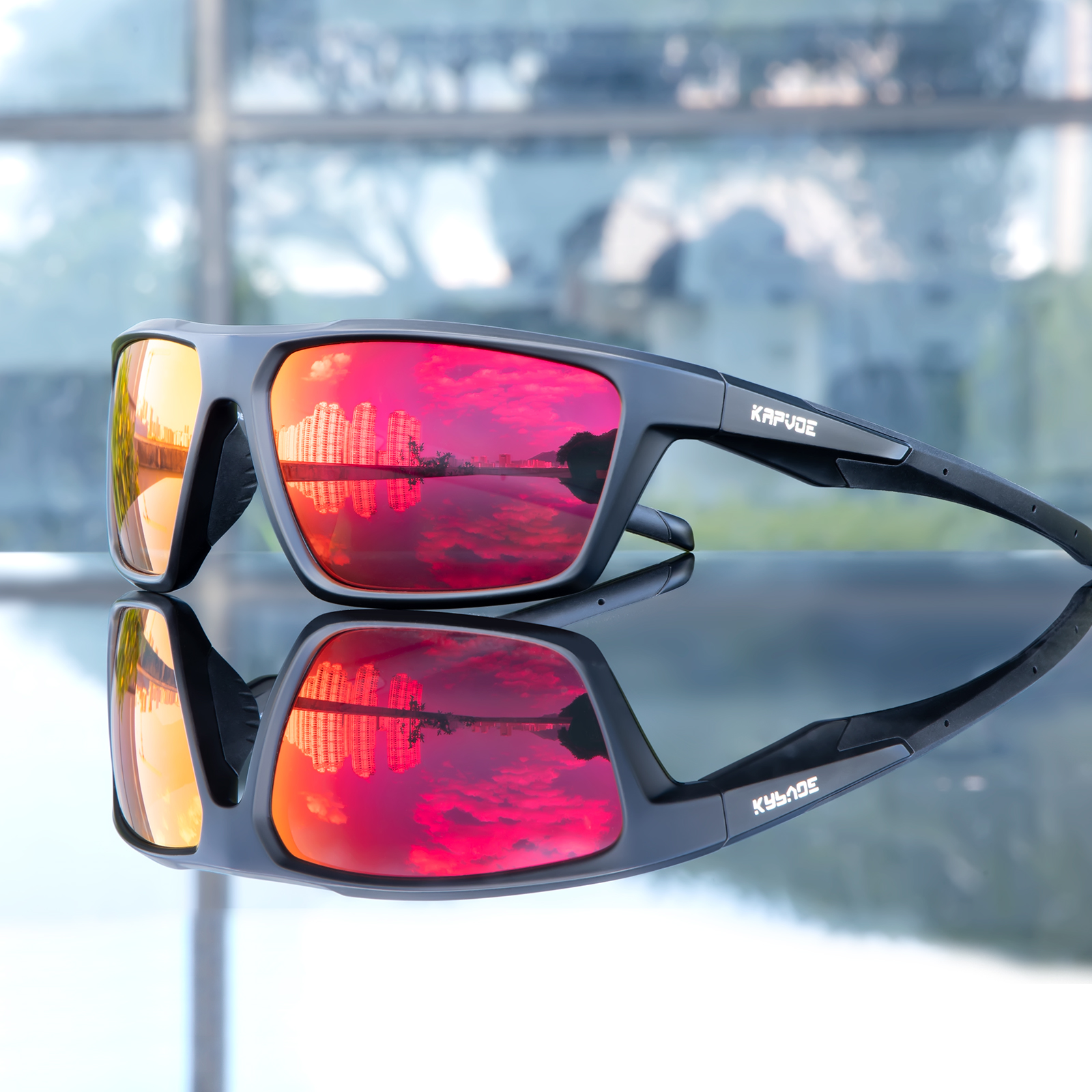 Großhandelspreis 9,00 US$ Kapvoe K12 Polarisierte Sportsonnenbrille