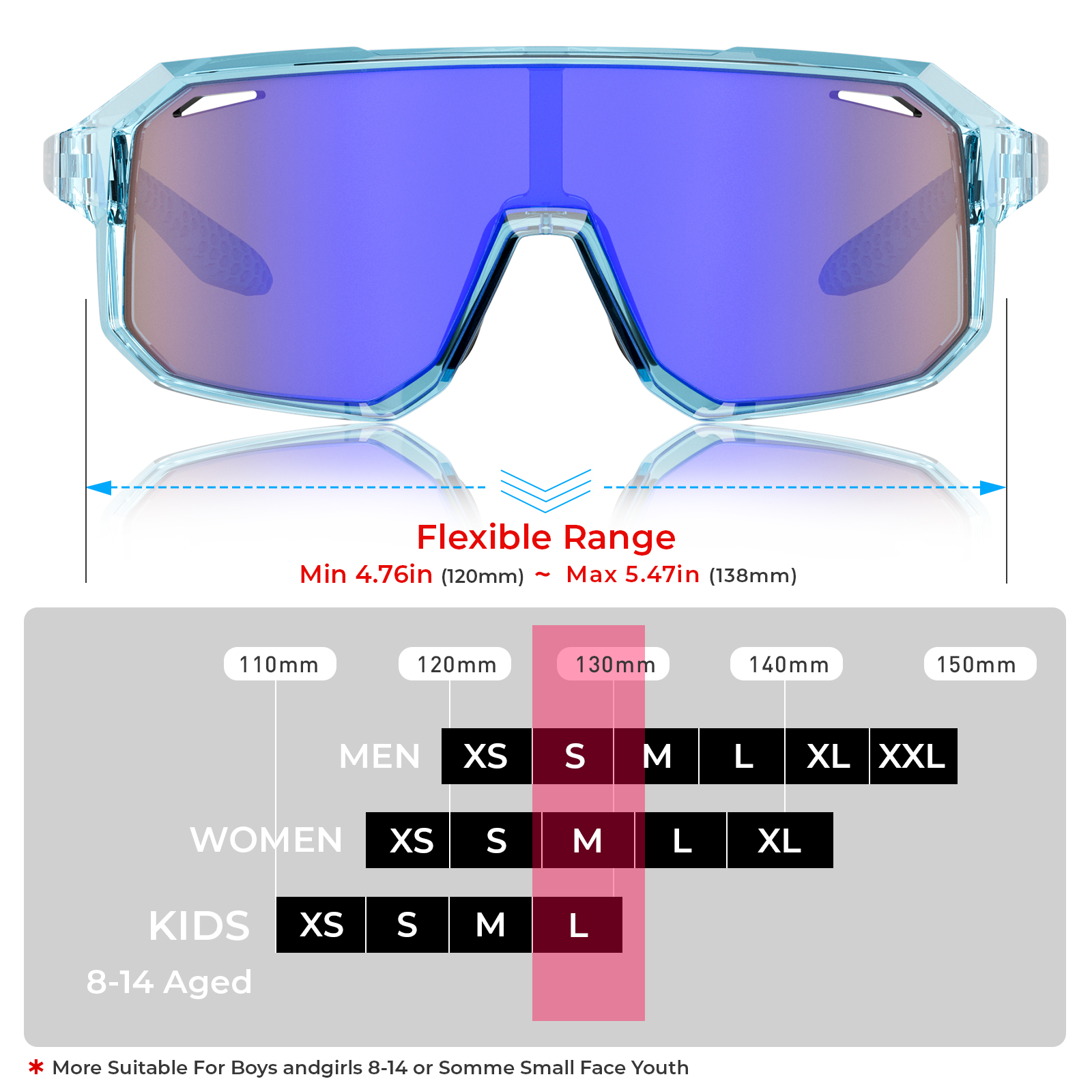 Großhandelspreis US$9,00 KAPVOE K9029 Kinder-Sportsonnenbrille