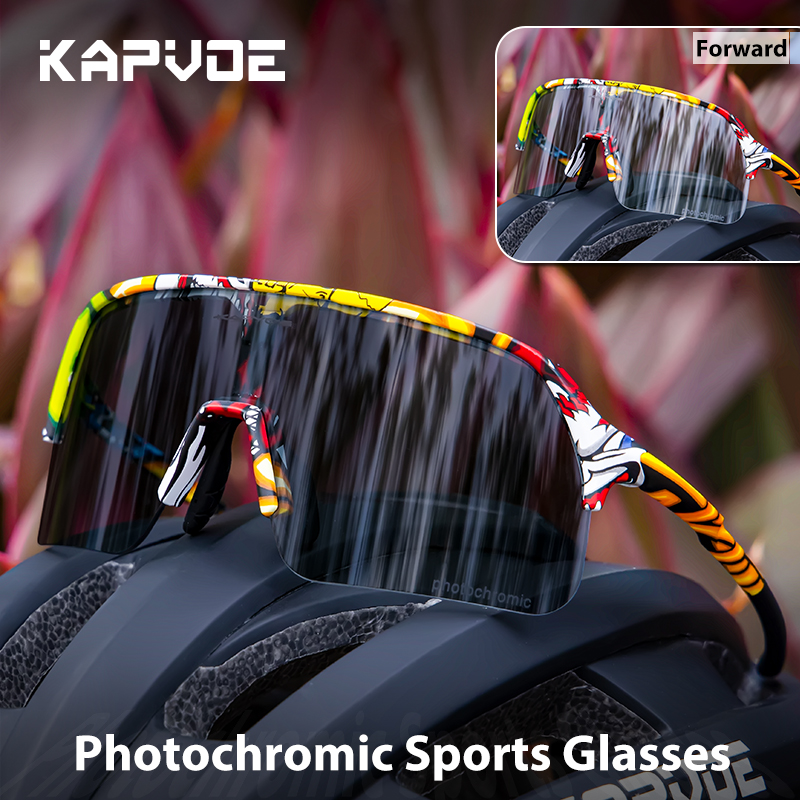 Großhandelspreis US$9,50 KAPVOE K9412A-PH Photochromatische Radsportbrille