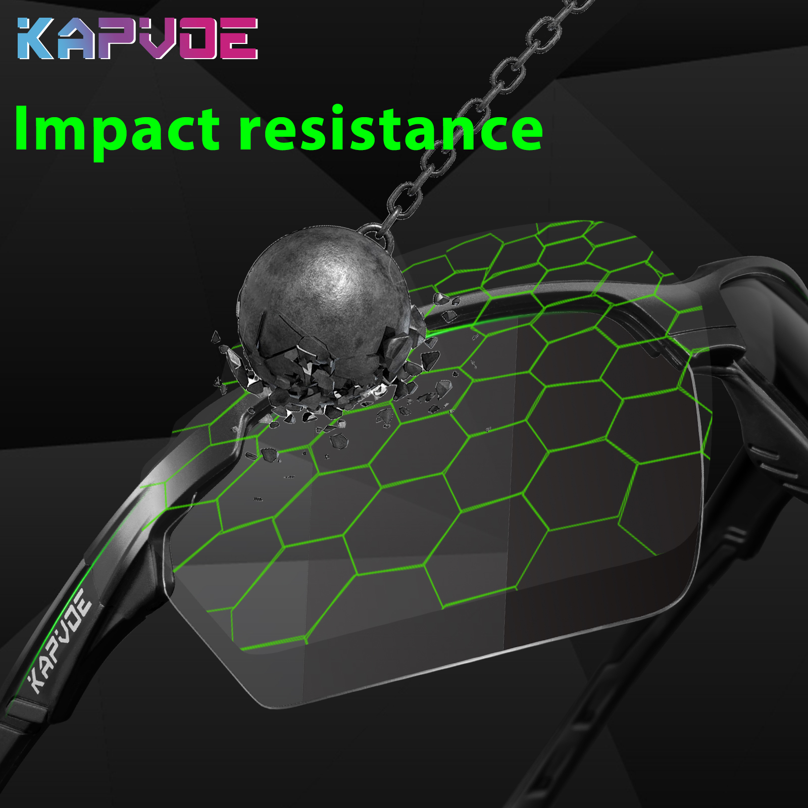 Großhandelspreis US$9,90 Kapvoe K87-PH Sport-Sonnenbrille